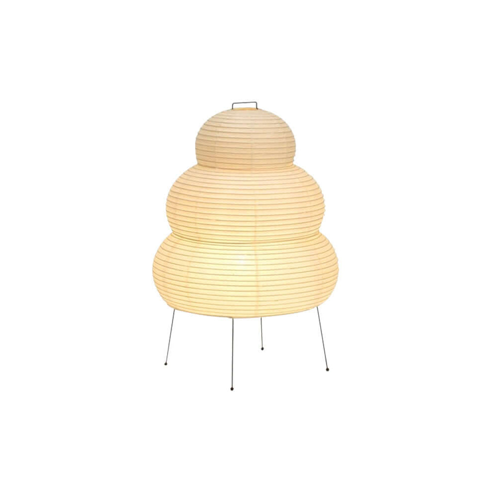 Japanese Paper Table Lamp - Yumi-11.02 inches × 18.50 inches-Nora Luxe