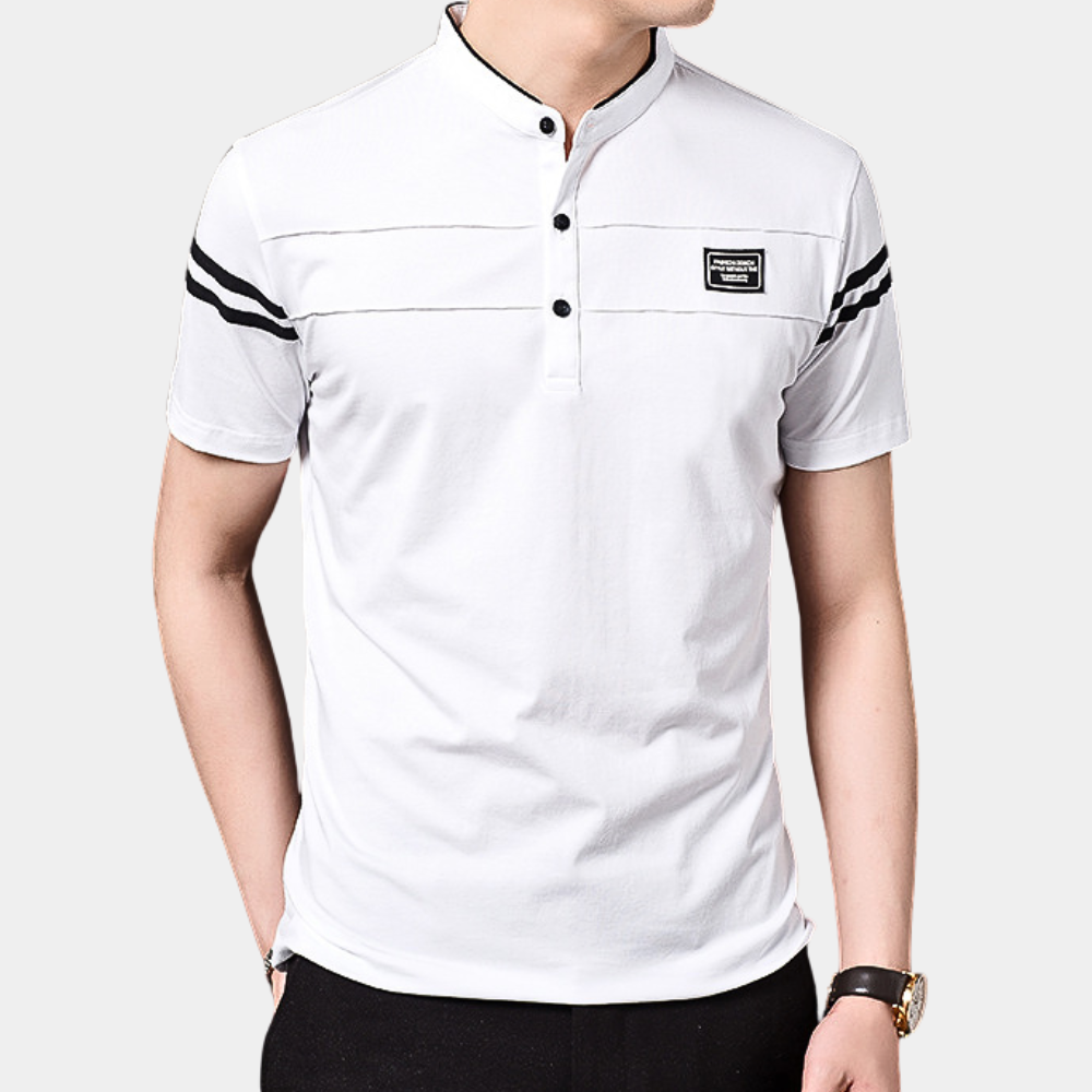Jimelight - Stylish Shirt for Men-White-M-Nora Luxe
