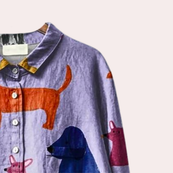 Joyful Ladies Shirt - Liv-XS-Nora Luxe