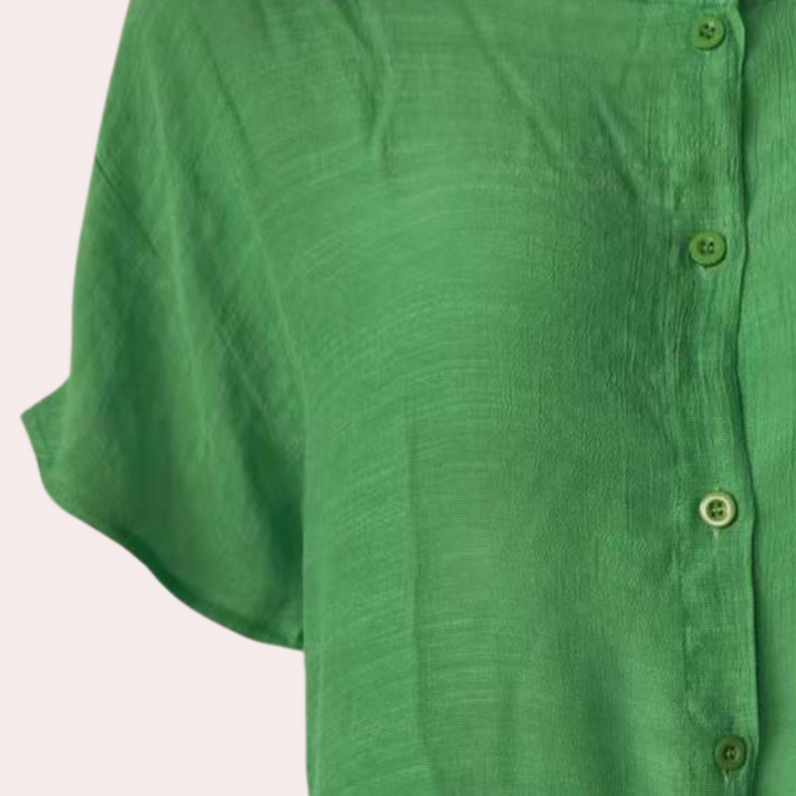 Kate - Comfortable Shirt Dress for Women-White-S-Nora Luxe