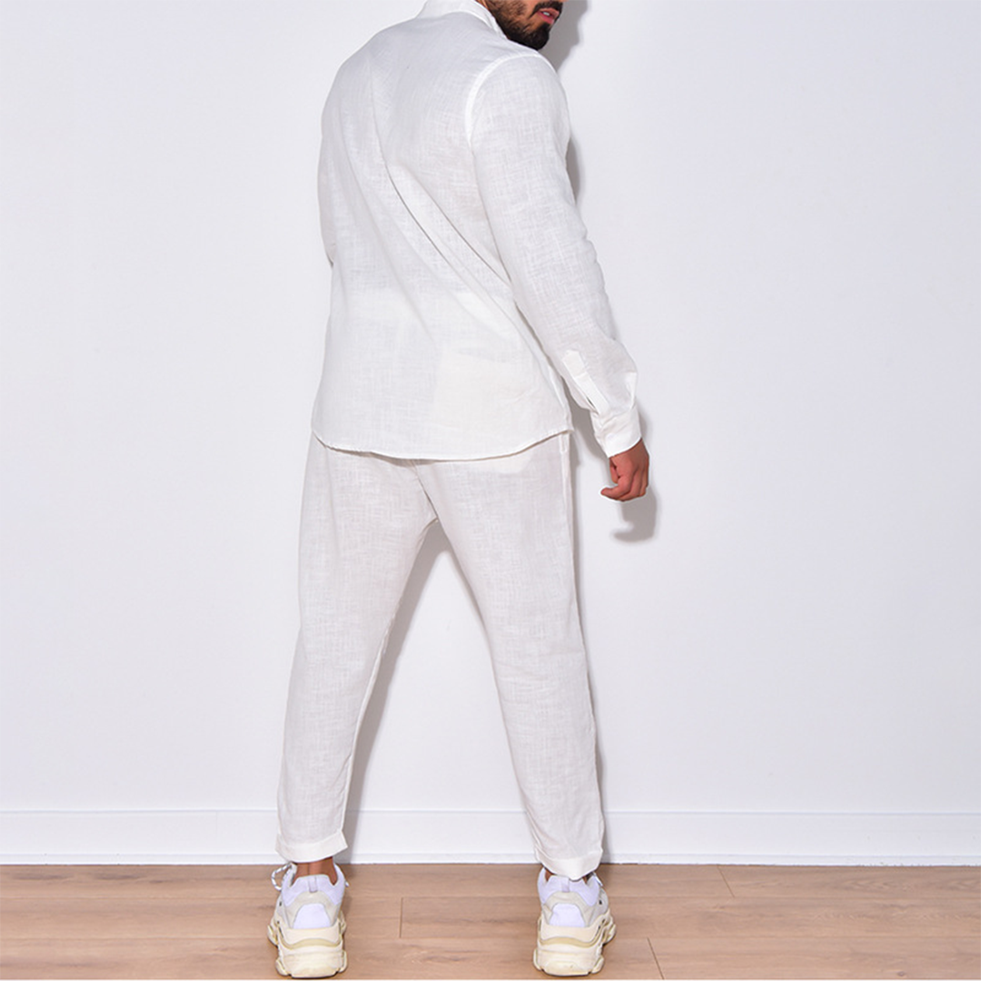Kenbell - Casual 2-Piece Men's Set-S-Nora Luxe