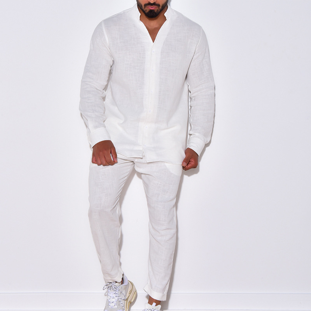 Kenbell - Casual 2-Piece Men's Set-S-Nora Luxe