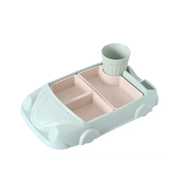 Kids' Dining Set - TurboTable-Green-Car 1-Nora Luxe
