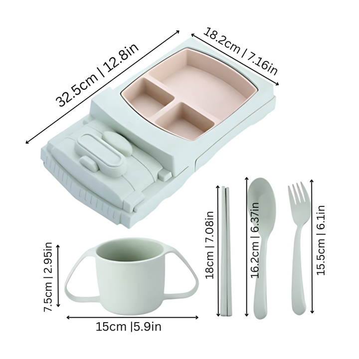 Kids' Dining Set - TurboTable-Pink-Car 1-Nora Luxe
