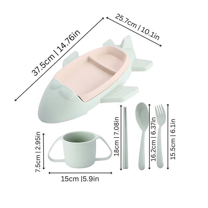 Kids' Dining Set - TurboTable-Pink-Car 1-Nora Luxe
