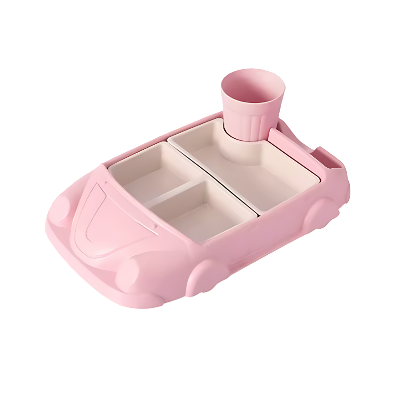 Kids' Dining Set - TurboTable-Pink-Car 1-Nora Luxe