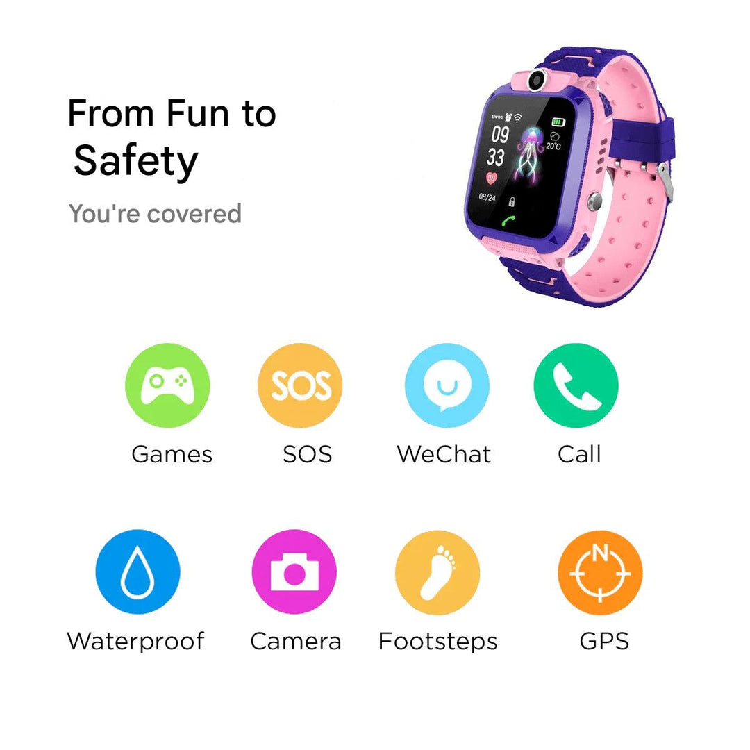 Kids Smartwatch - JuniorExplore-Pink-Nora Luxe