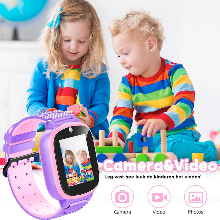 Kids Smartwatch - JuniorExplore-Pink-Nora Luxe