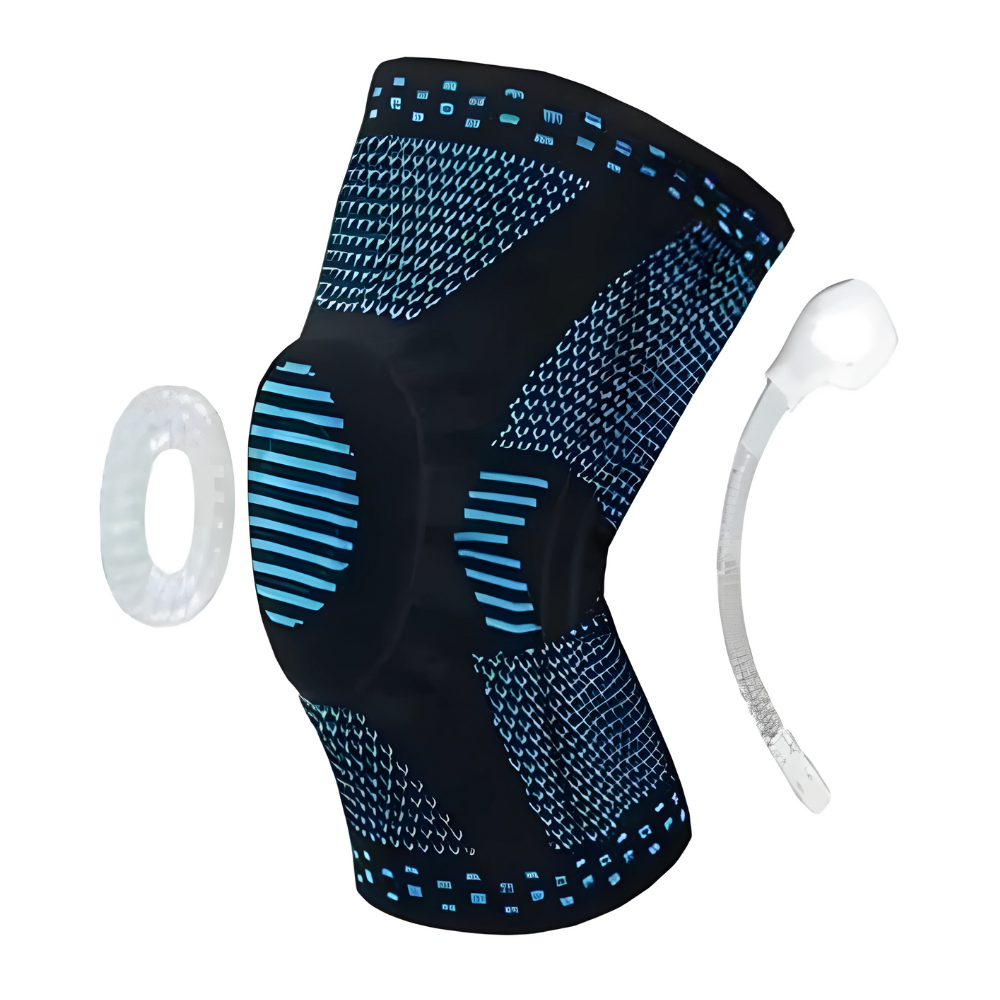 Knee Brace for Stability - FlexiSupport-Blue-S-Nora Luxe