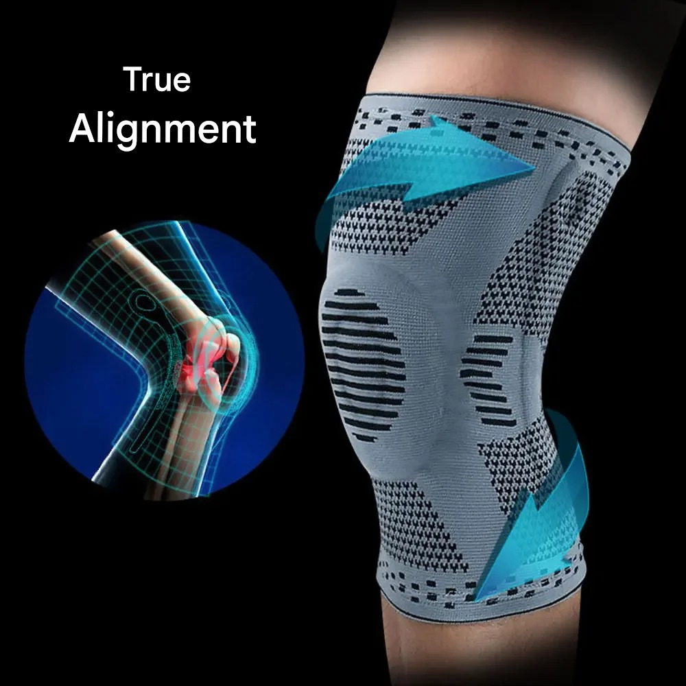Knee brace for Ultimate Comfort | Enhanced Joint Support-66–88 lbs-White-Nora Luxe