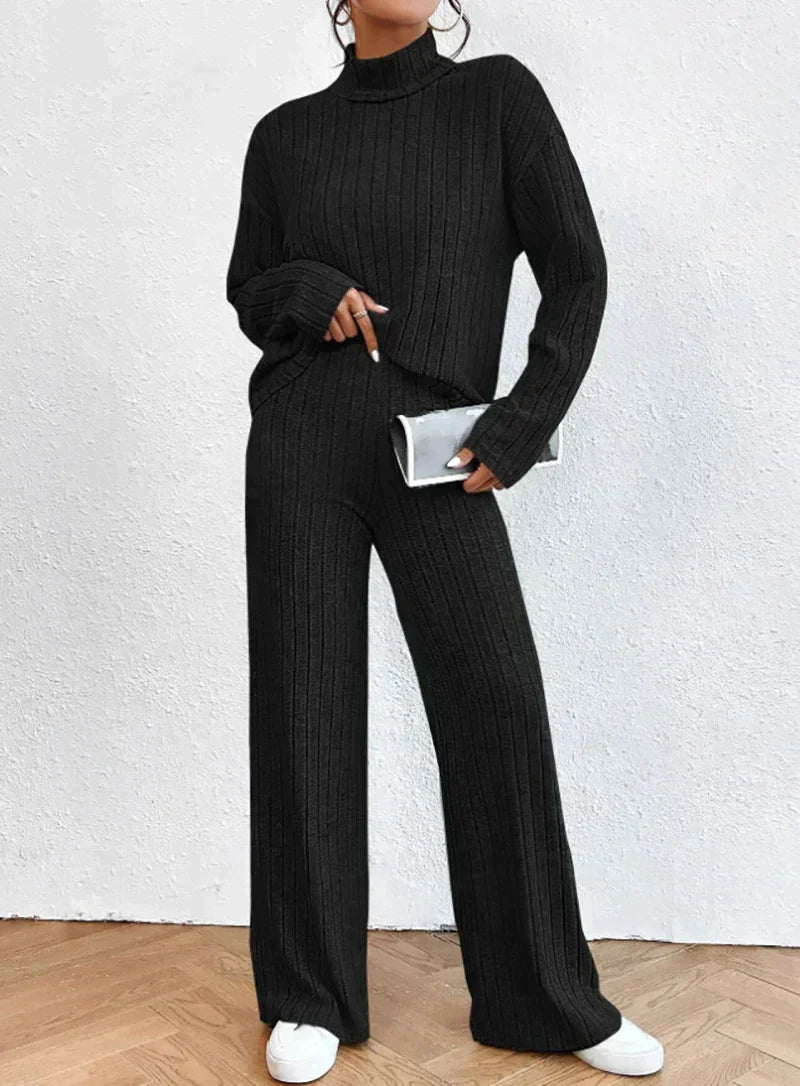 Knitted Outfit for Women - Emma-Black-S-Nora Luxe