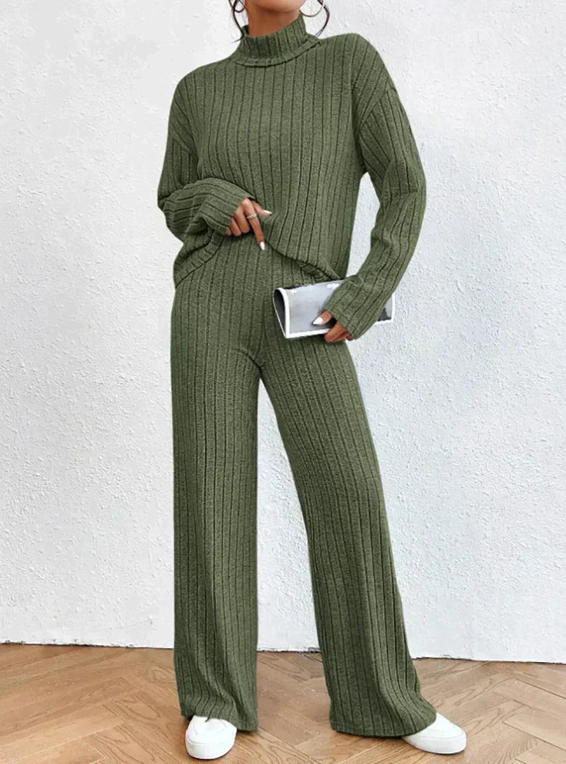 Knitted Outfit for Women - Emma-Green-S-Nora Luxe