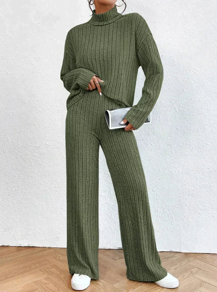 Knitted Outfit for Women - Emma-Green-S-Nora Luxe