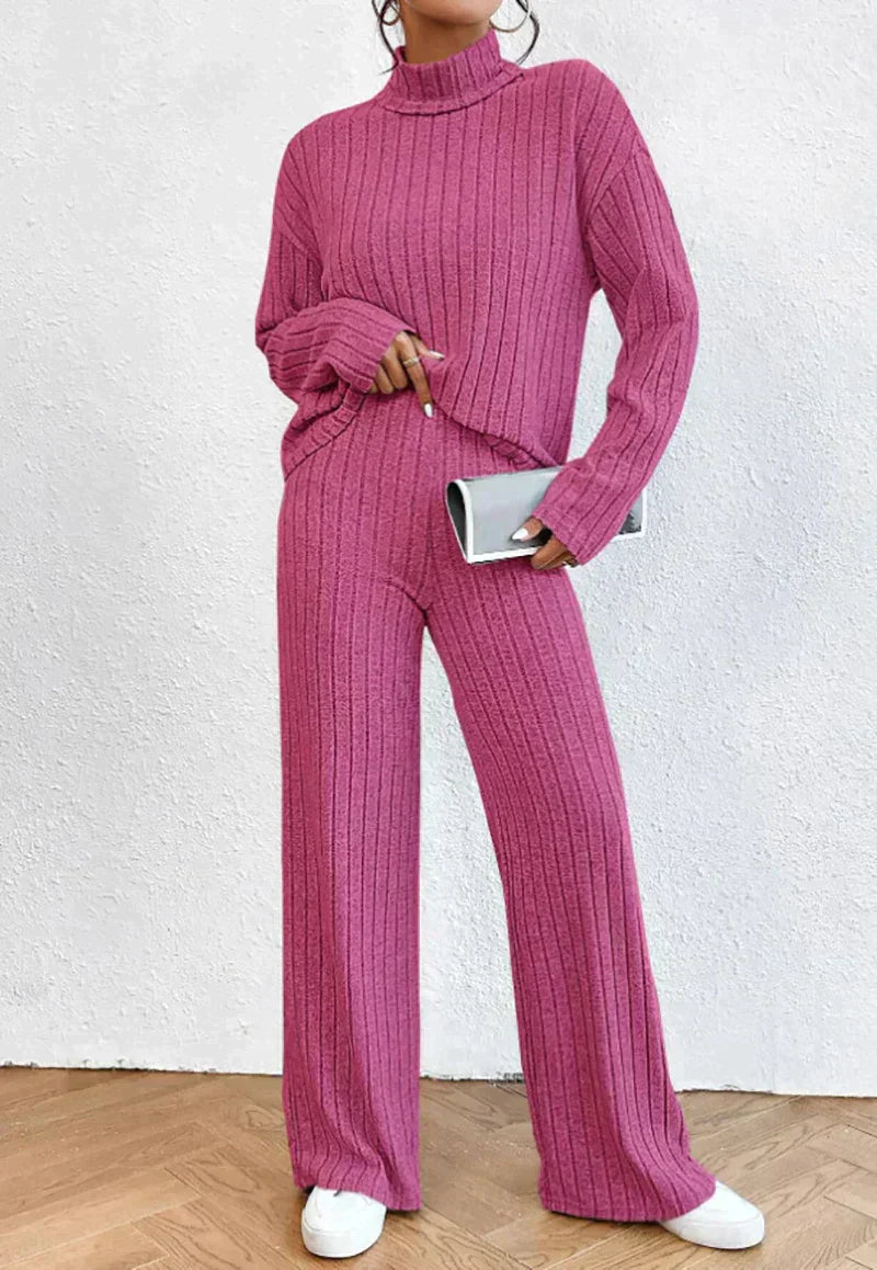 Knitted Outfit for Women - Emma-Pink-S-Nora Luxe