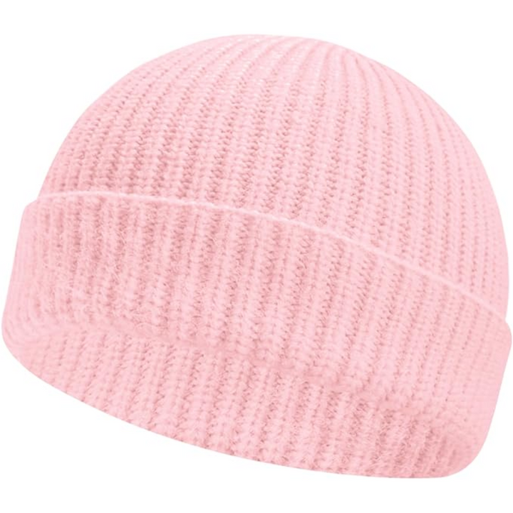 Knitted Winter Beanie - Robin-Pink-Nora Luxe