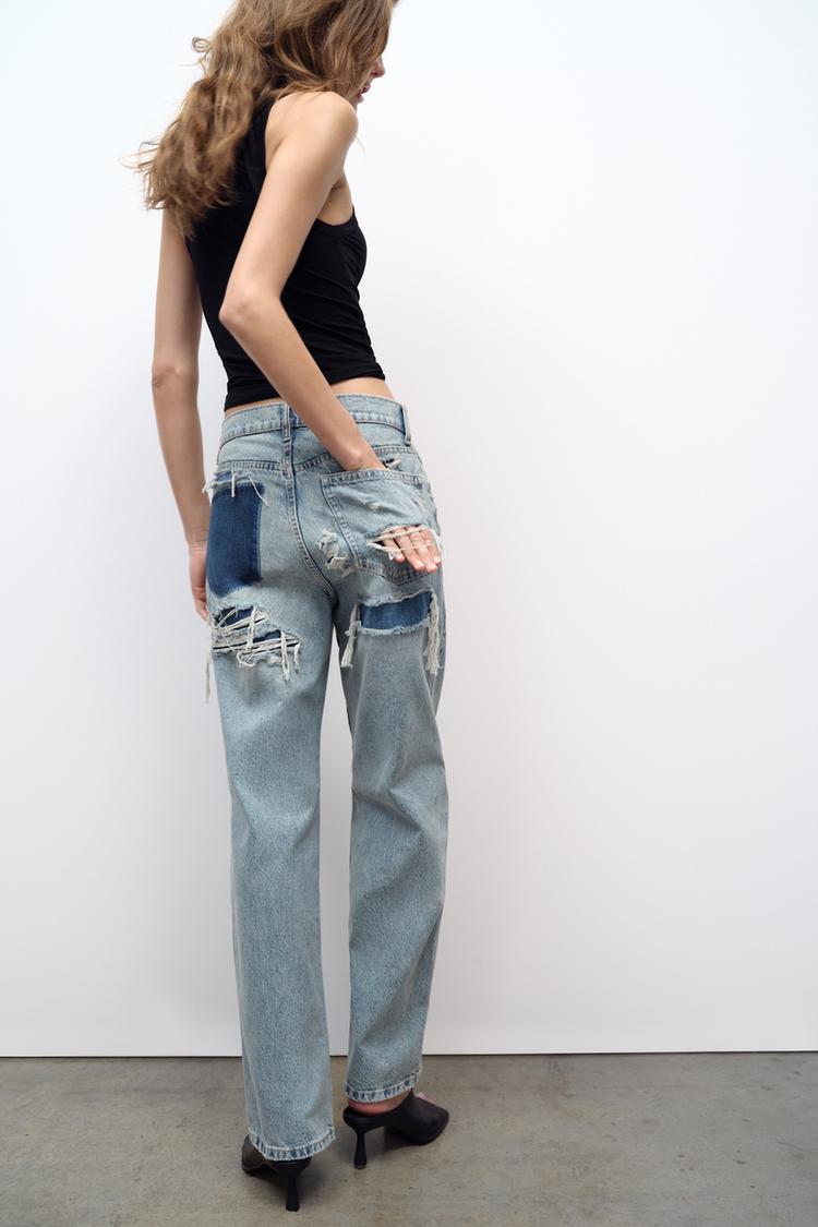 Ladies Baggy Jeans - Ava-36-Nora Luxe