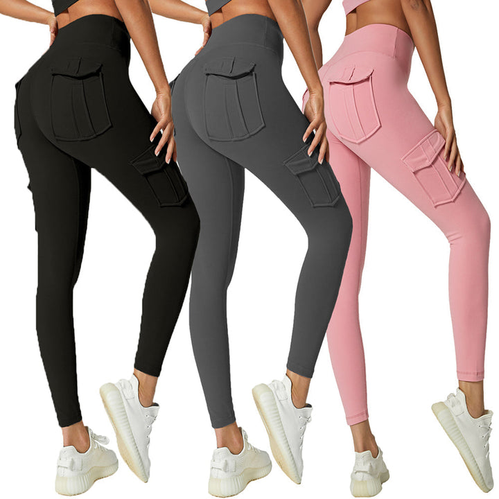 Ladies Cargo Leggings - Nova-Black-S-Nora Luxe