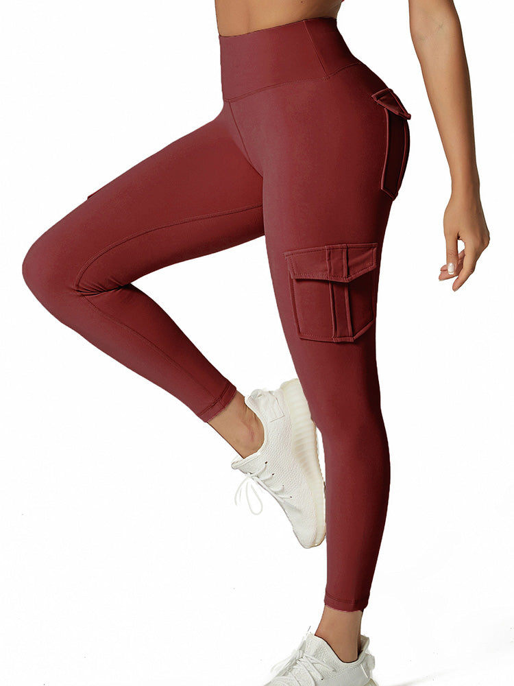Ladies Cargo Leggings - Nova-Black-S-Nora Luxe