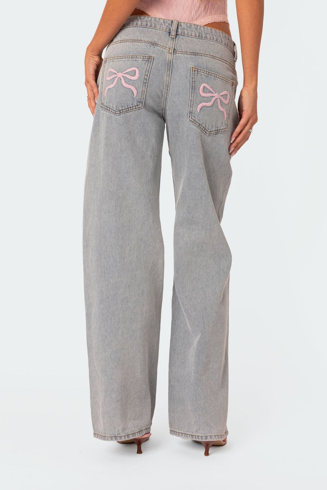 Ladies' Denim Trousers with Relaxed Fit - Skylar-S-Nora Luxe