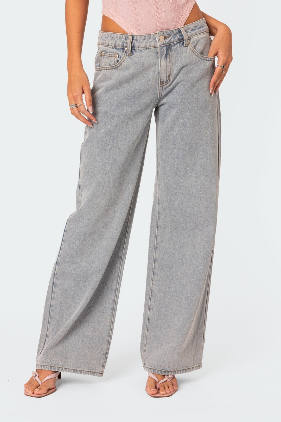 Ladies' Denim Trousers with Relaxed Fit - Skylar-S-Nora Luxe