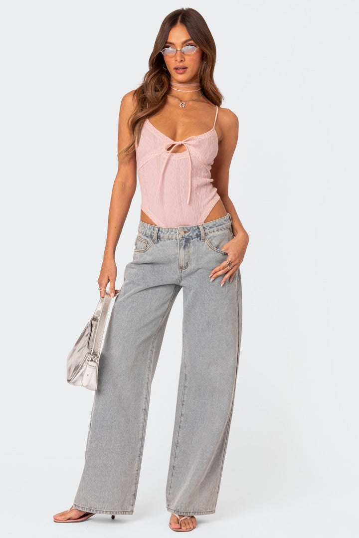 Ladies' Denim Trousers with Relaxed Fit - Skylar-S-Nora Luxe