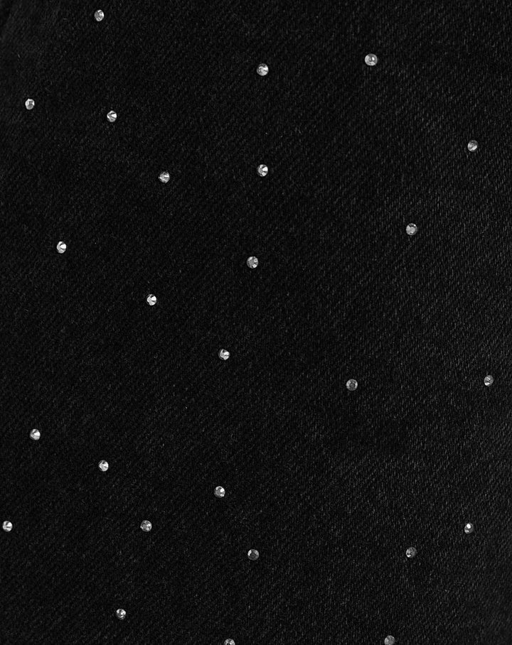 Ladies Glitter Jeans for a Sparkling Look - Jade-Blue Grey-S-The Livary