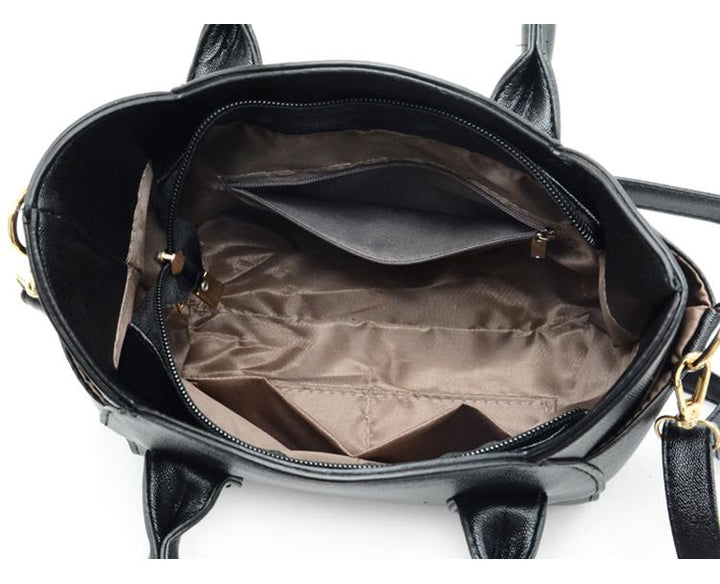 Ladies' Handbag - CatWalk™-Black-Nora Luxe