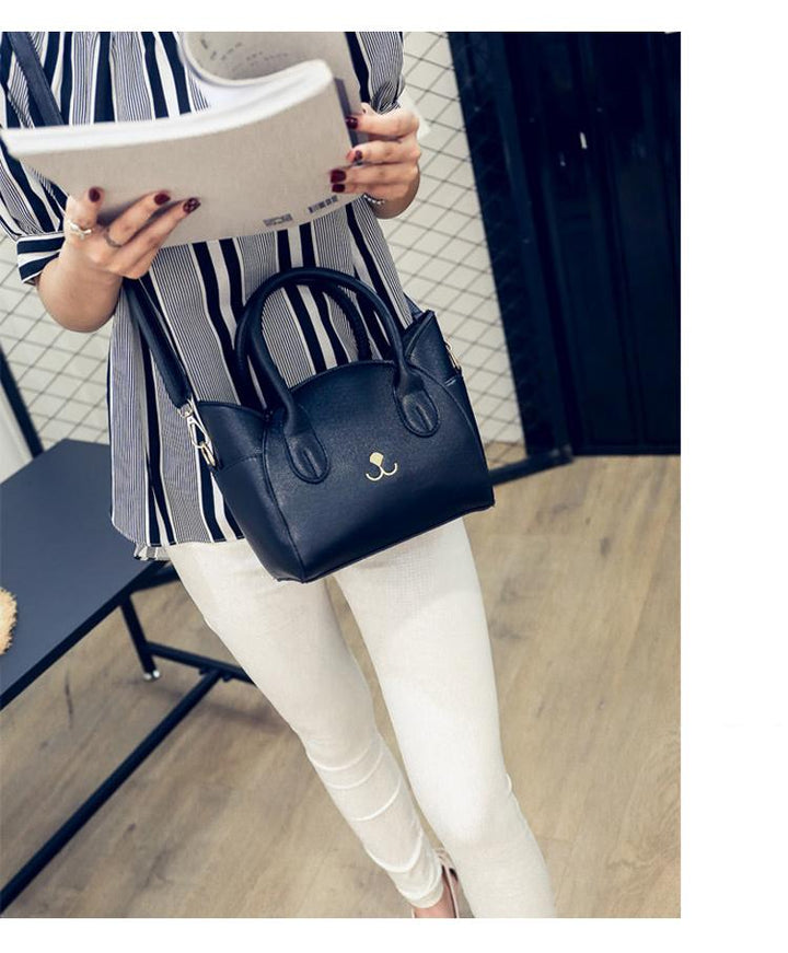 Ladies' Handbag - CatWalk™-Black-Nora Luxe