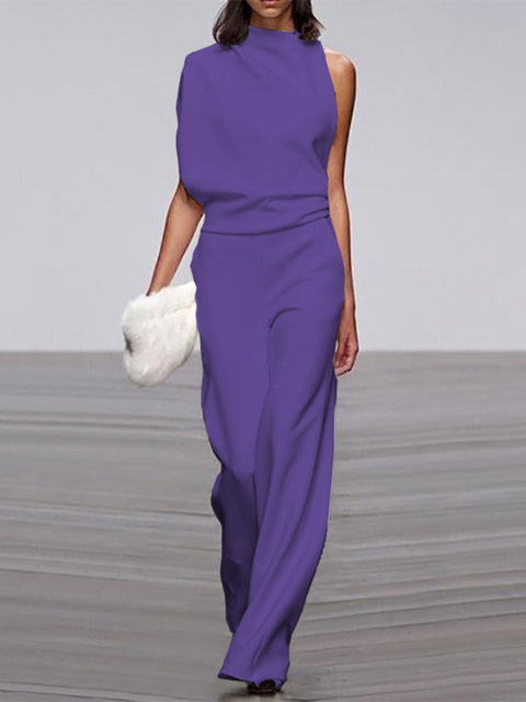 Ladies Jumpsuit - Bea-Lila-2-Nora Luxe