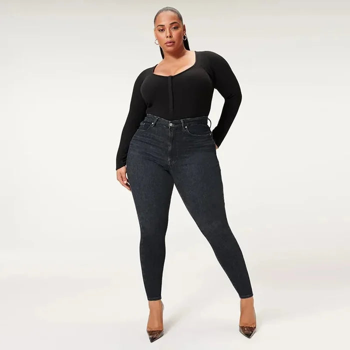 Ladies Shapewear Trousers - Bella-Black-S-Nora Luxe