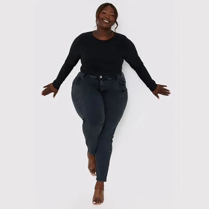 Ladies Shapewear Trousers - Bella-Blue-S-Nora Luxe