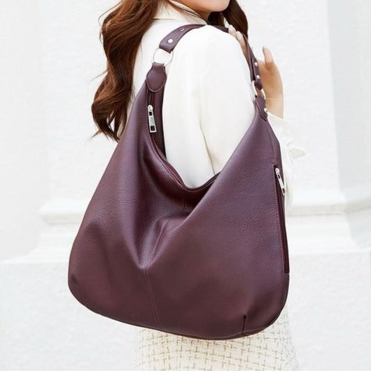 Ladies Shoulder Bag - Mila-Brown-Nora Luxe