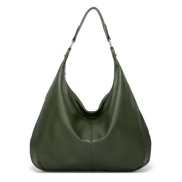 Ladies Shoulder Bag - Mila-Green-Nora Luxe