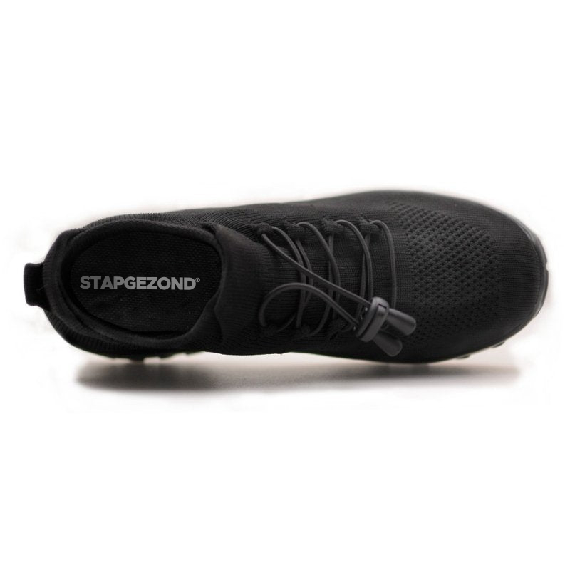 Ladies Sneakers - FlexiComfort-Black Purple-4-Nora Luxe