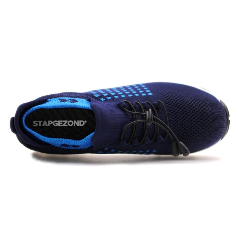 Ladies Sneakers - FlexiComfort-Black Purple-4-Nora Luxe