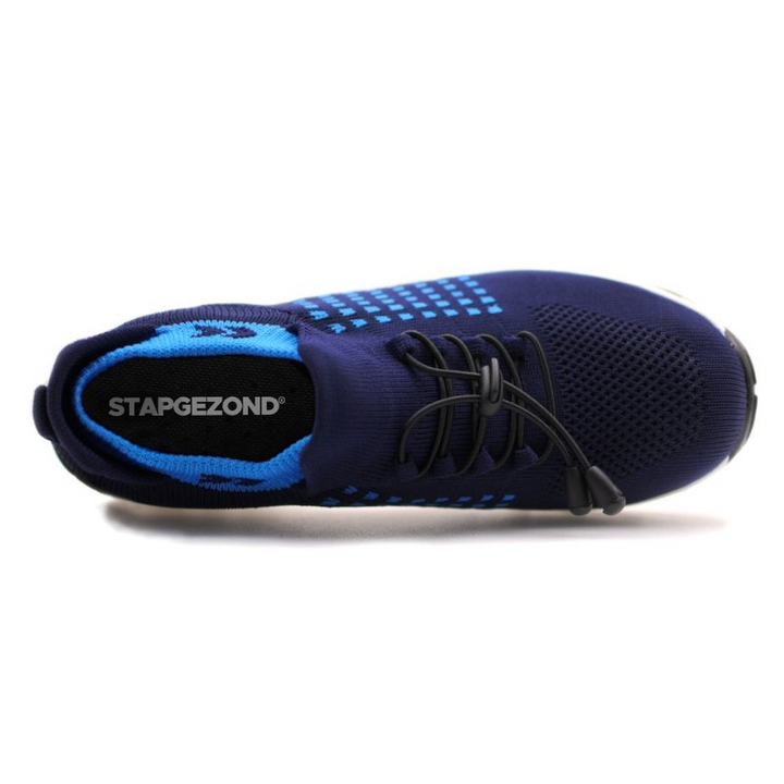 Ladies Sneakers - FlexiComfort-Black Purple-4-Nora Luxe