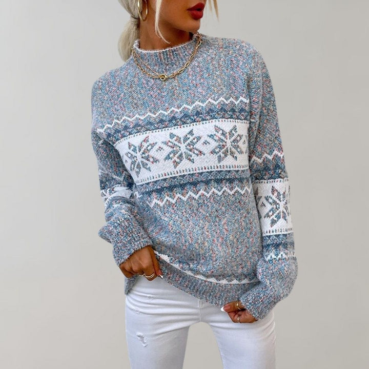 Ladies' sweater - Elara-Blue-XS-Nora Luxe
