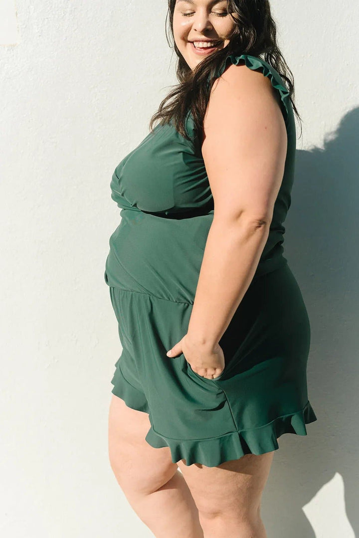 Ladies' Swimsuit with Comfort Fit – Nola-Black-XS-State of Style