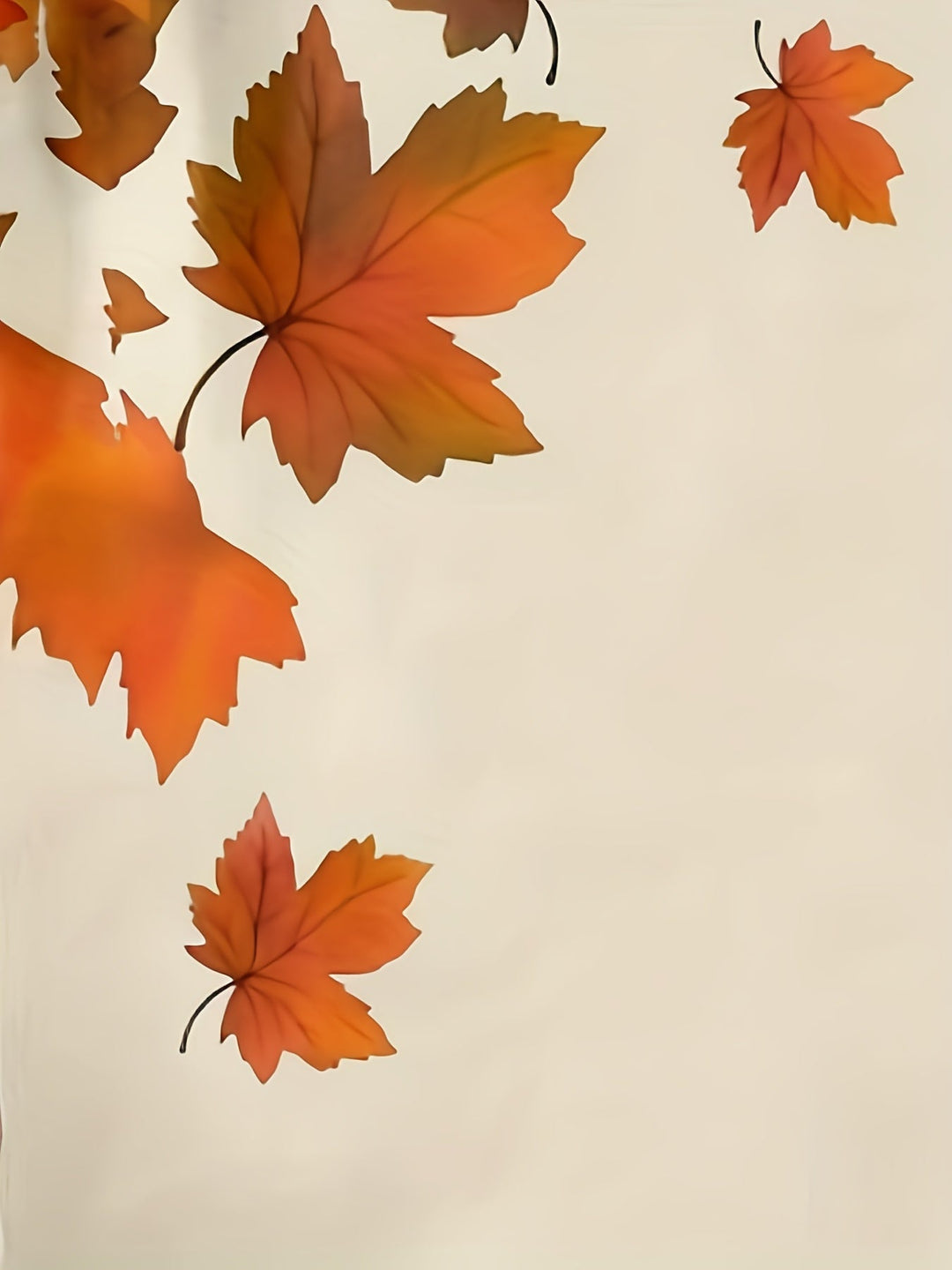 Ladies T-shirt with Maple Leaf Print and Long Sleeves - Elayna-S-Nora Luxe