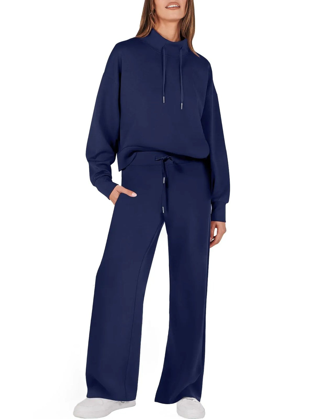 Ladies Two-Piece Suit - Jamie-Blue-S-Nora Luxe