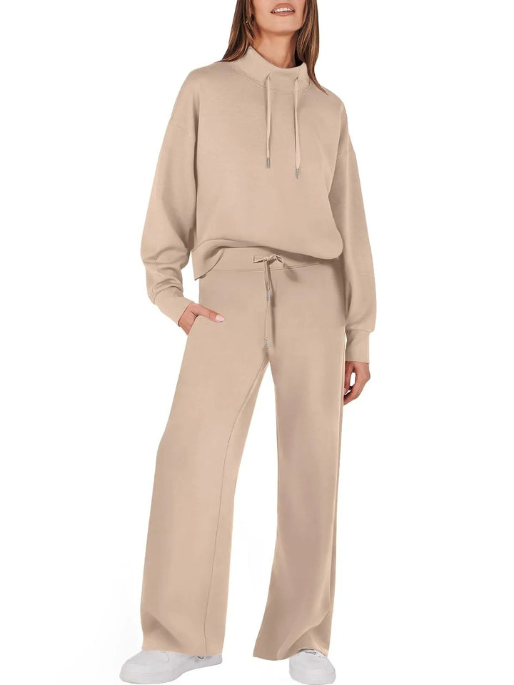 Ladies Two-Piece Suit - Jamie-White-S-Nora Luxe