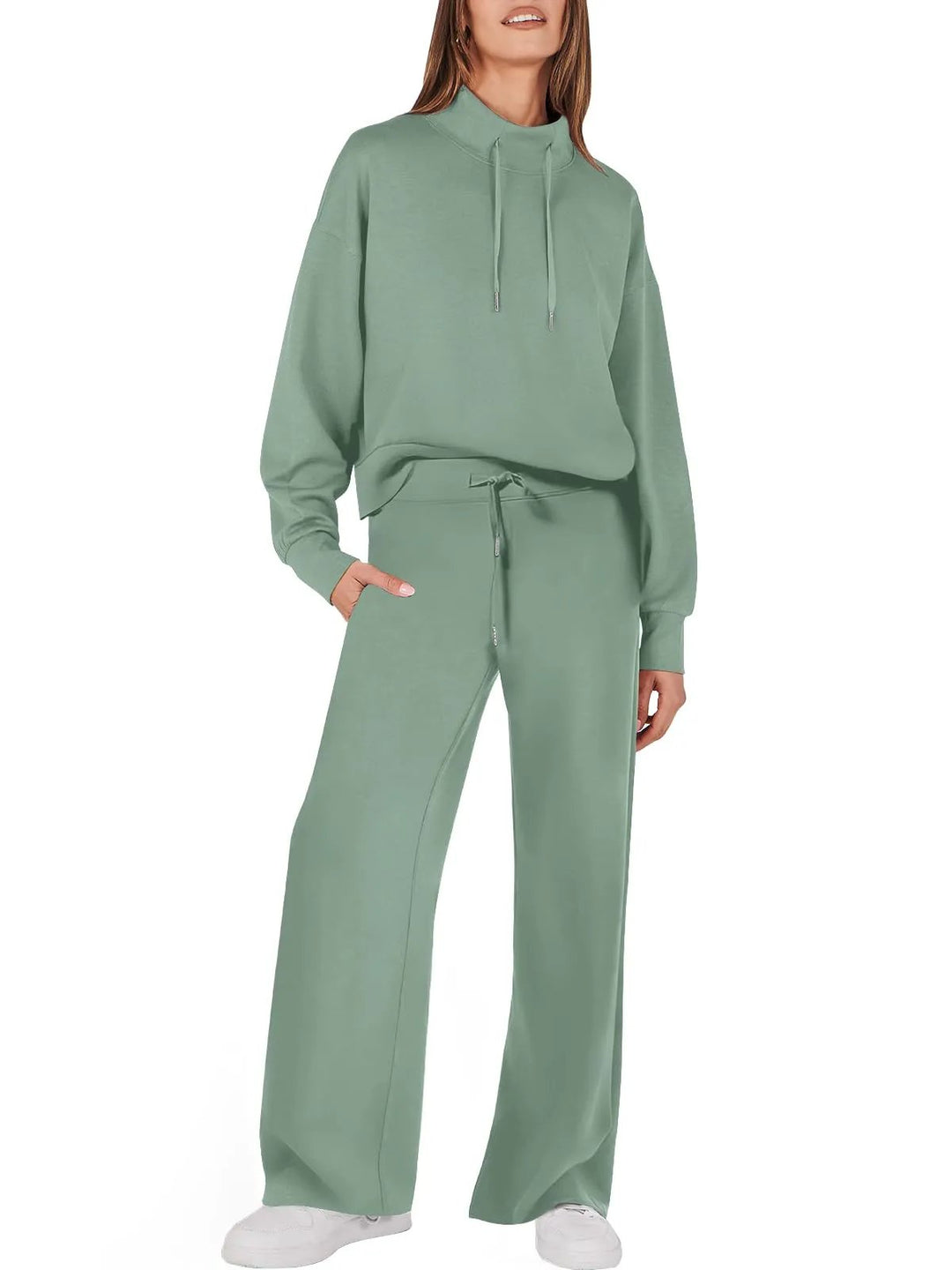 Ladies Two-Piece Suit - Jamie-White-S-Nora Luxe