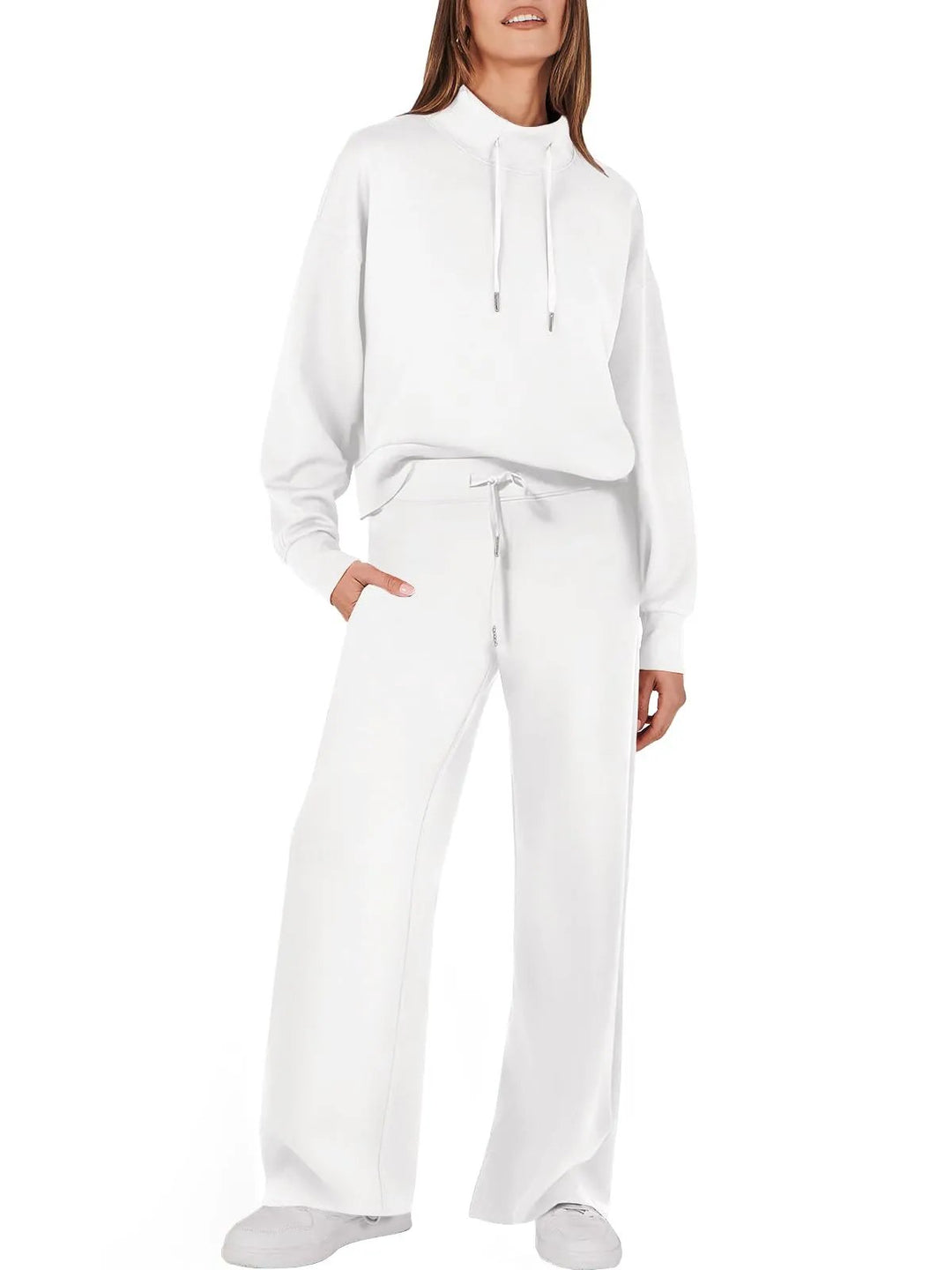 Ladies Two-Piece Suit - Jamie-White-S-Nora Luxe