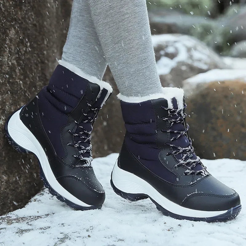 Ladies Winter Boots - Talia-Blue-3.0-Nora Luxe