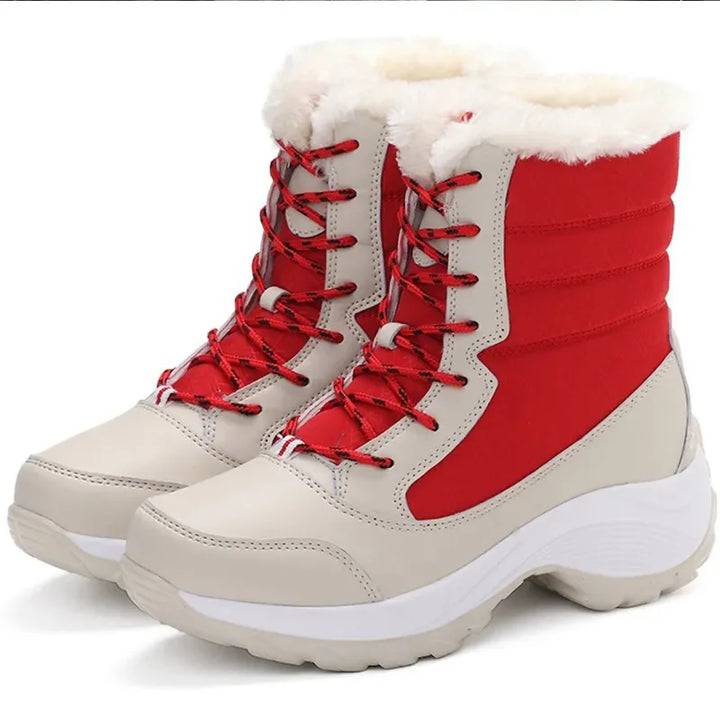Ladies Winter Boots - Talia-Red-3.0-Nora Luxe