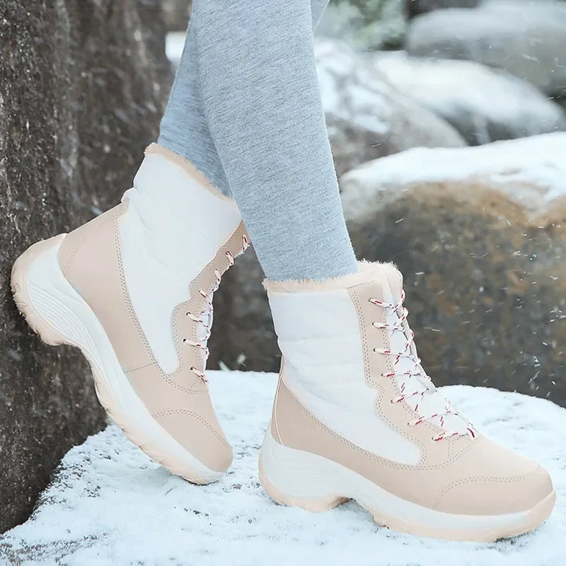 Ladies Winter Boots - Talia-White-3.0-Nora Luxe