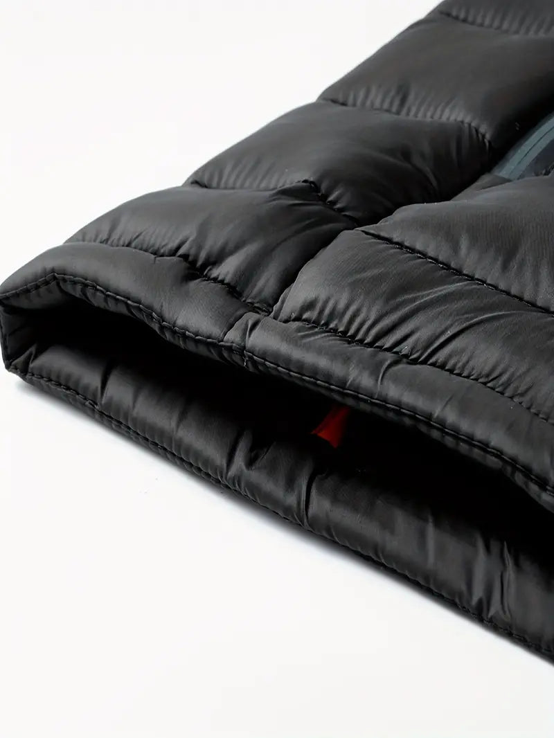 Ladies Winter Puffer Jacket with Hood - Arwen-Black-S-Nora Luxe