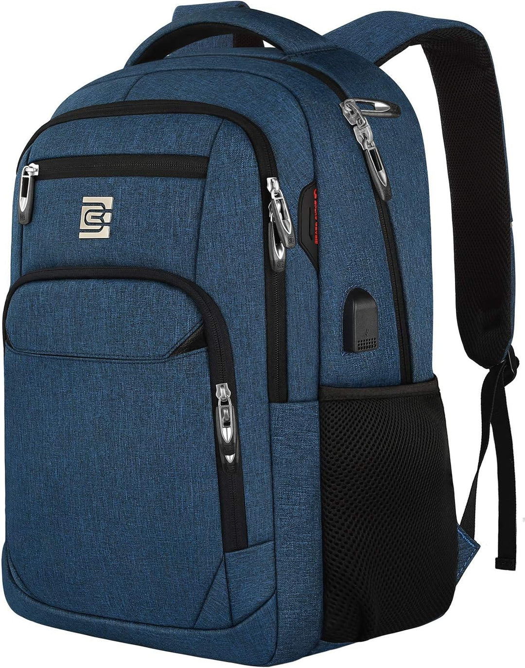 Slim Anti-Theft Laptop Backpack with USB Charging Port