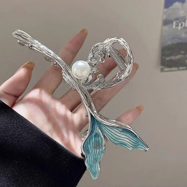 Large Mermaid Hair Clip - Marina-Nora Luxe