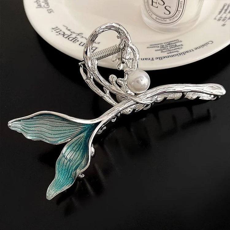 Large Mermaid Hair Clip - Marina-Nora Luxe